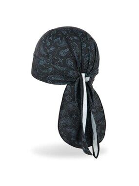 Cooling Skull Cap Do Rag Sweat Wicking Helmet Liner Cycling Running Head Wrap